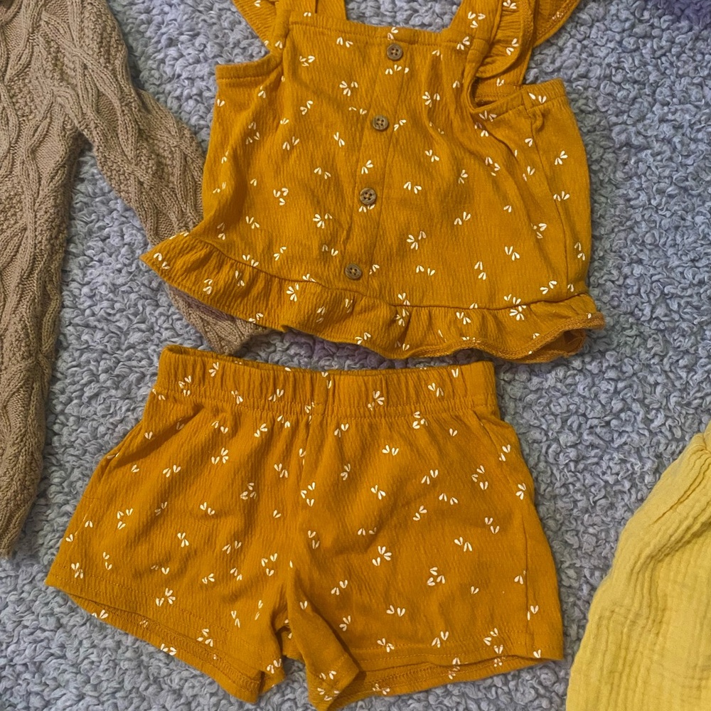 Max Studio Tan Cable Knit Sweater Dress - Picture 2 of 3